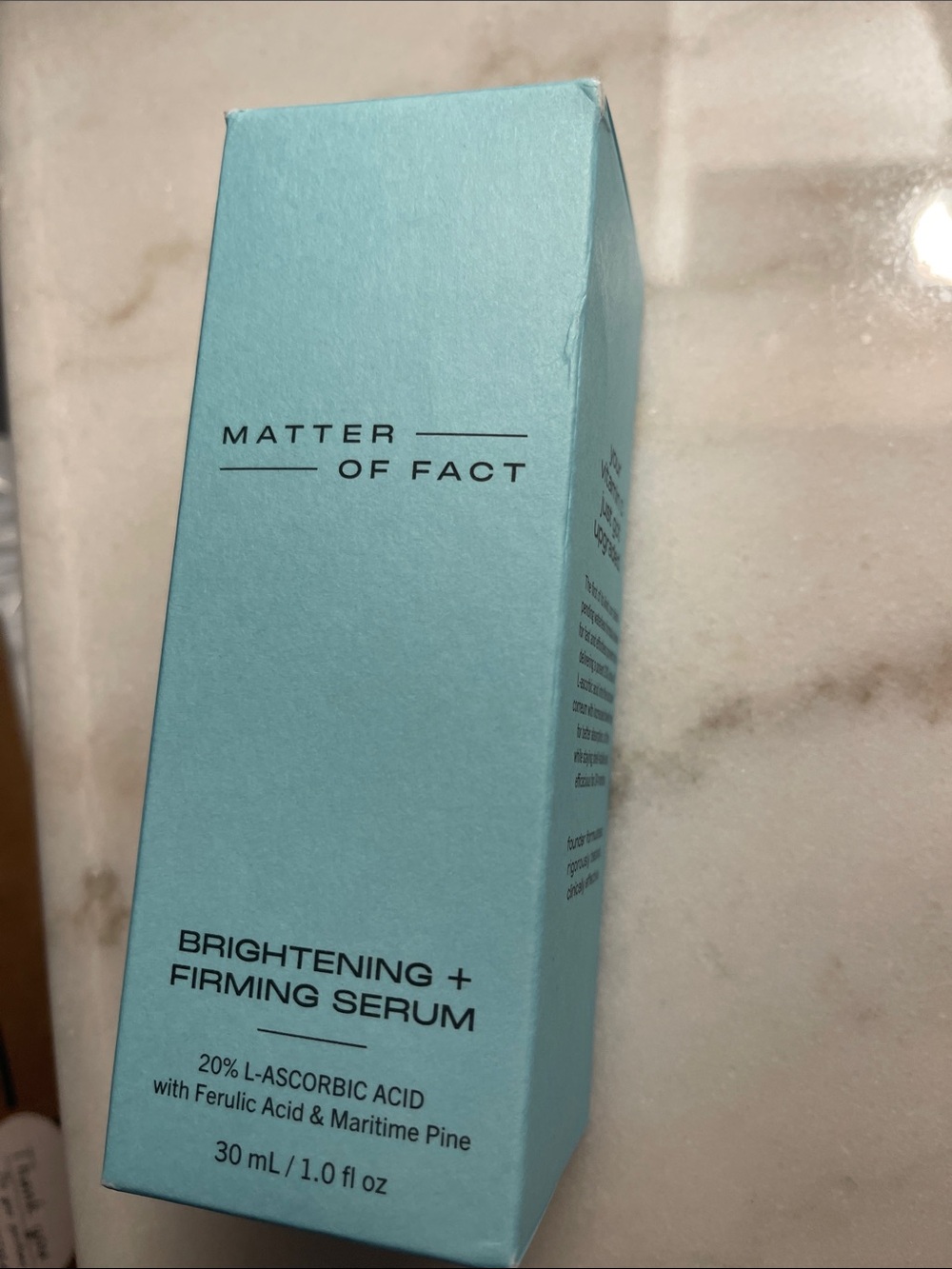 Brightening + Firming Serum — Light Blue